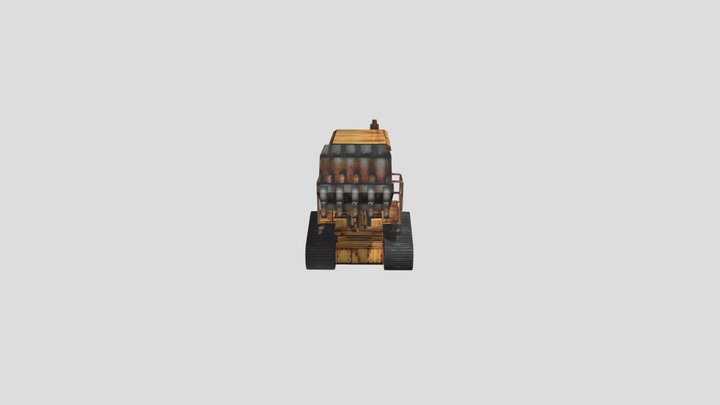 Backhoe From Monster House (GameCube) 3D Model