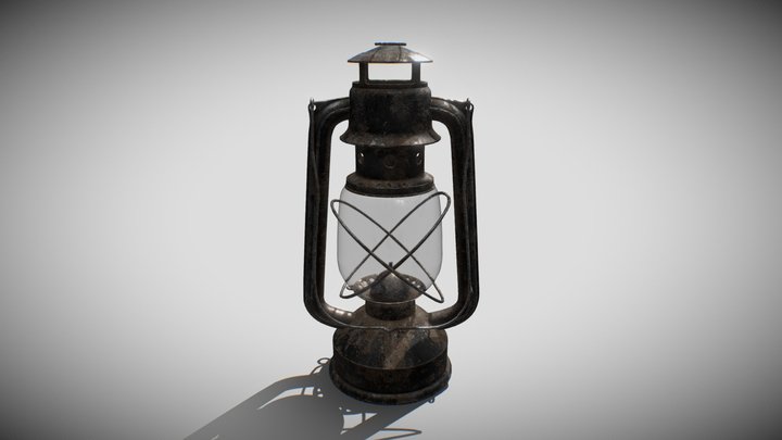 Kerosene Lamp / Lampara de Queroseno 3D Model