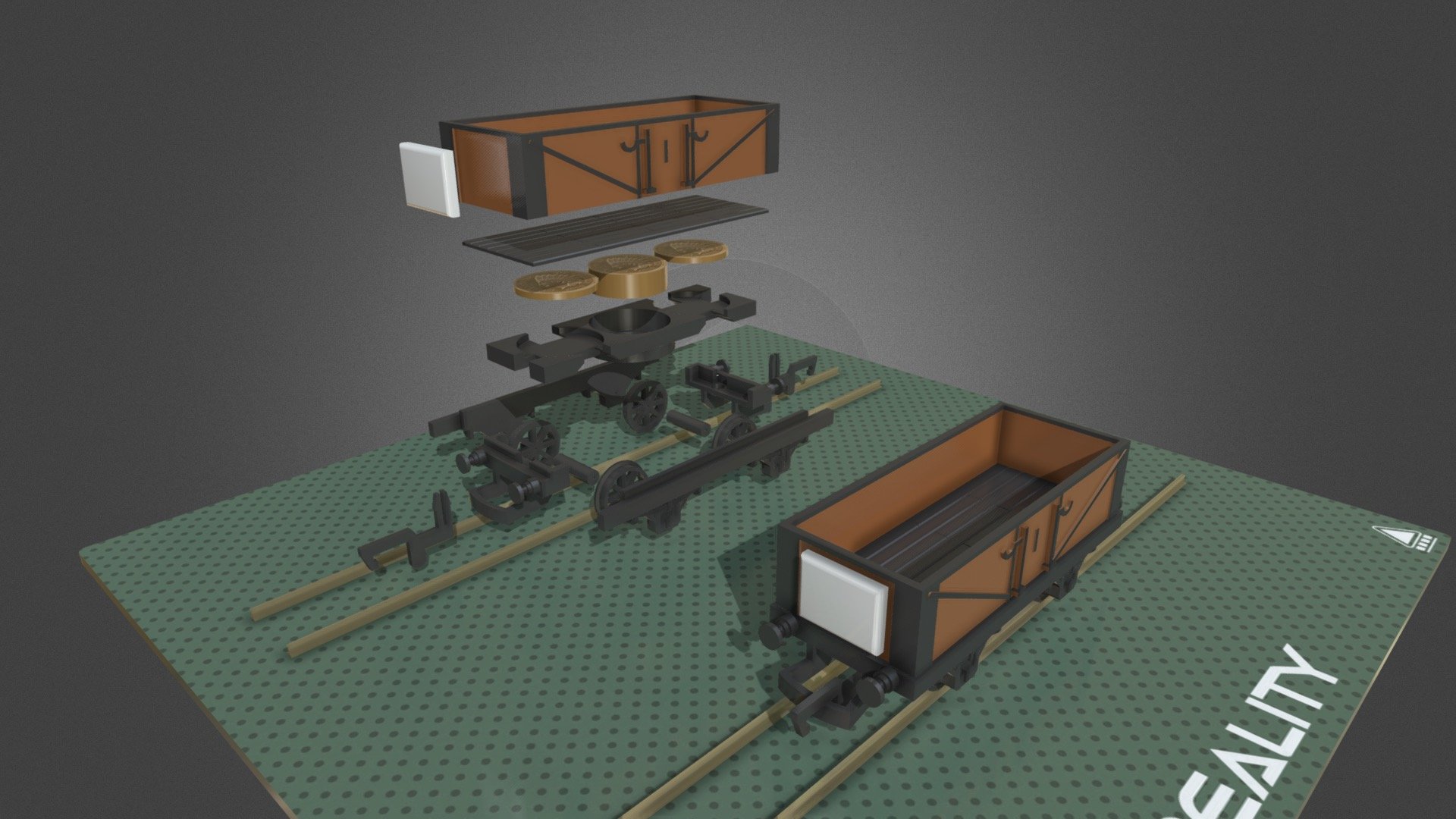 3D Printable Troublesome Truck