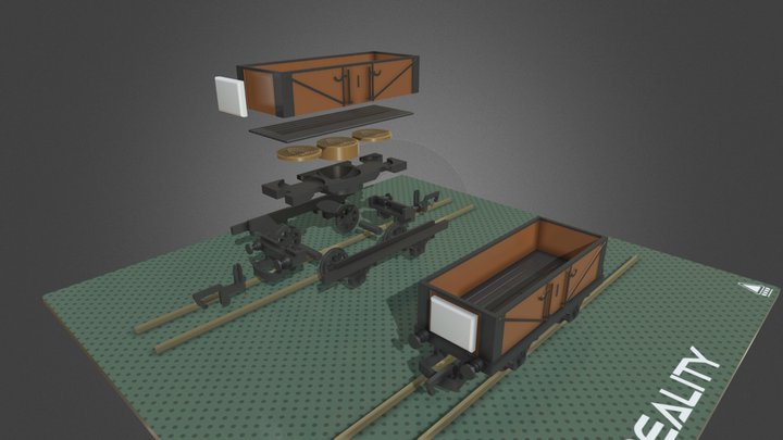 3D Printable Troublesome Truck 3D Model