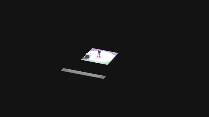 Monster Thing Jump 3D Model