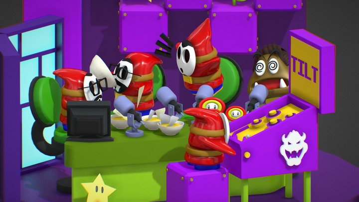 ShyGuys x Beastcast Episode 229 3D Model