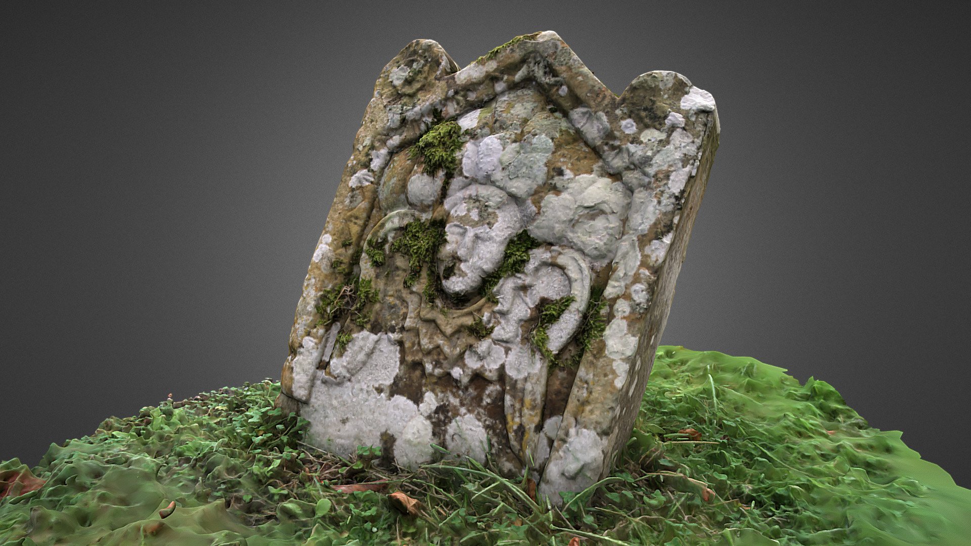 Gravestone Gordon Kirk, Scottish Borders.