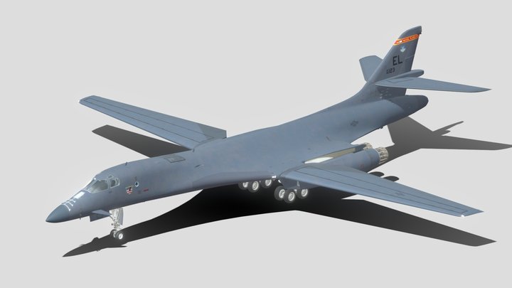 Rockwell B-1B Lancer – Free 3D Model STL