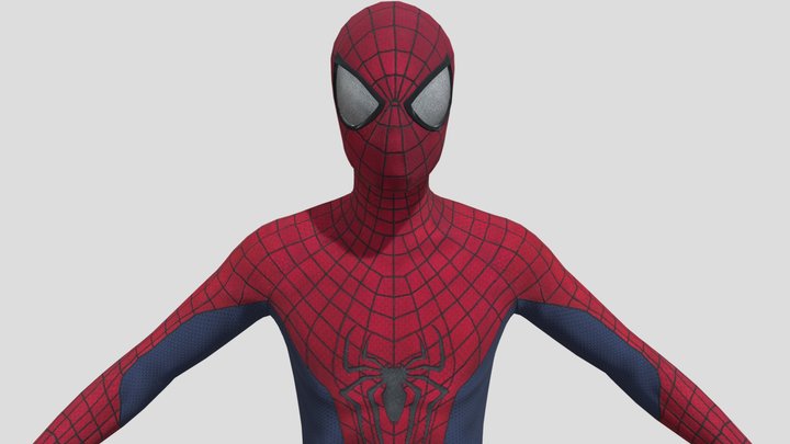 The Amazing Spiderman 2 (Andrew Garfield) 3D Model