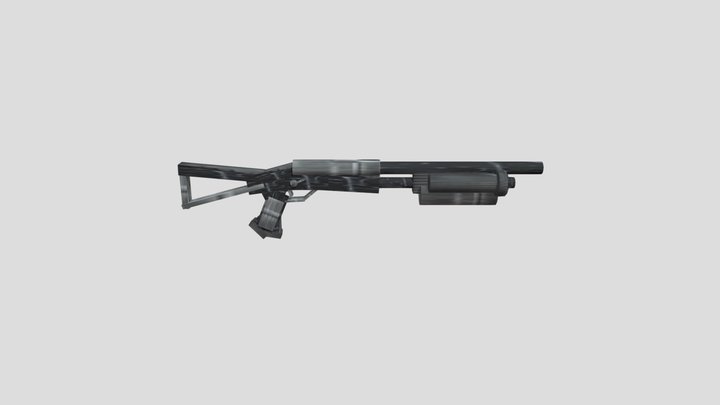 Shotgun 3D Model