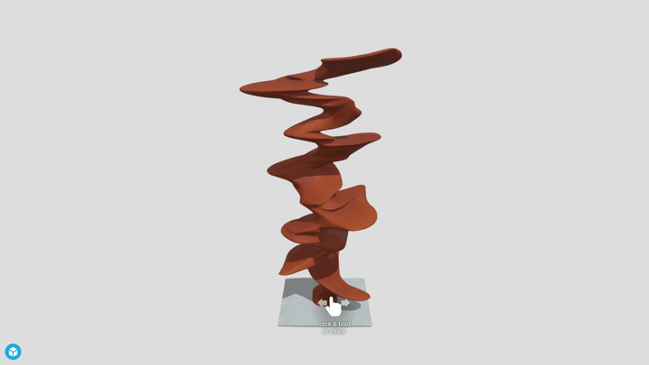 Twisted Wood Sculpture - ModelAI3D vs SupaVoxel