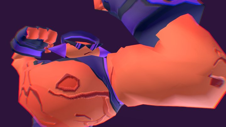 Rune Ravers - Beatroot 3D Model