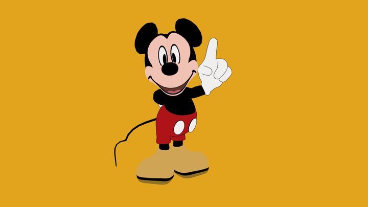 Disney's Mickey Mouse - Fred Moore 3D Model