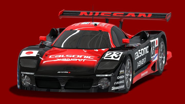 1997 Nissan R390 GT1 LM – Gratis 3D-model STL