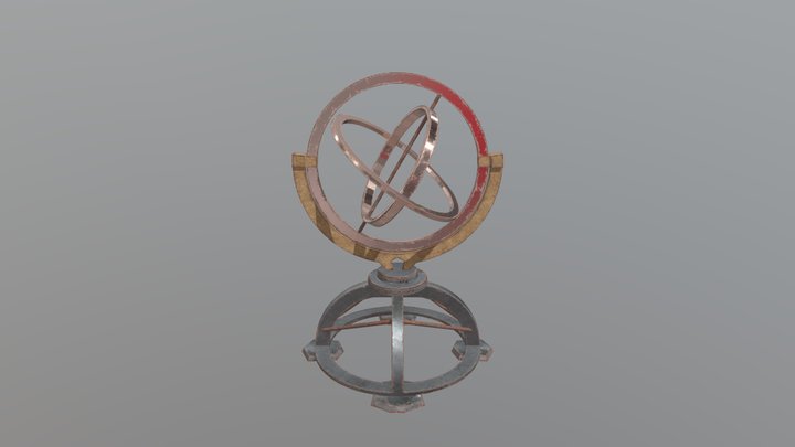 Adventurers Globe 3D Model