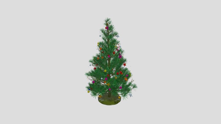Xmas Tree Decorative – Free 3D Model STL