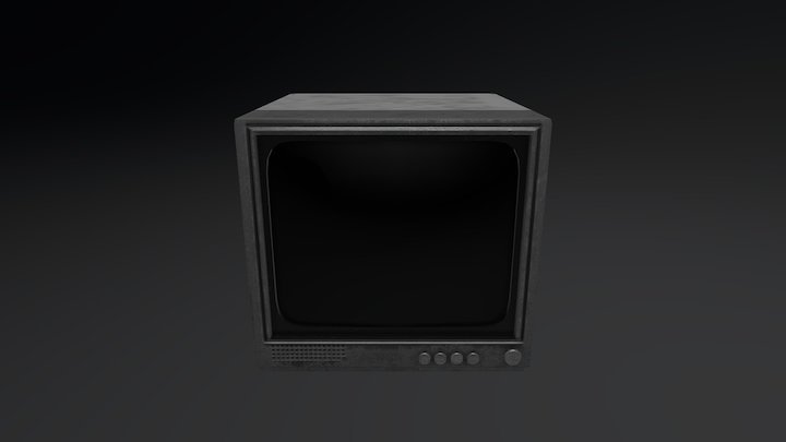 TJoC | Retro Monitor 3D Model