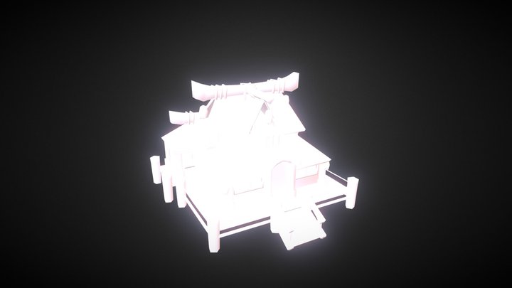 Chibi House 3D Model
