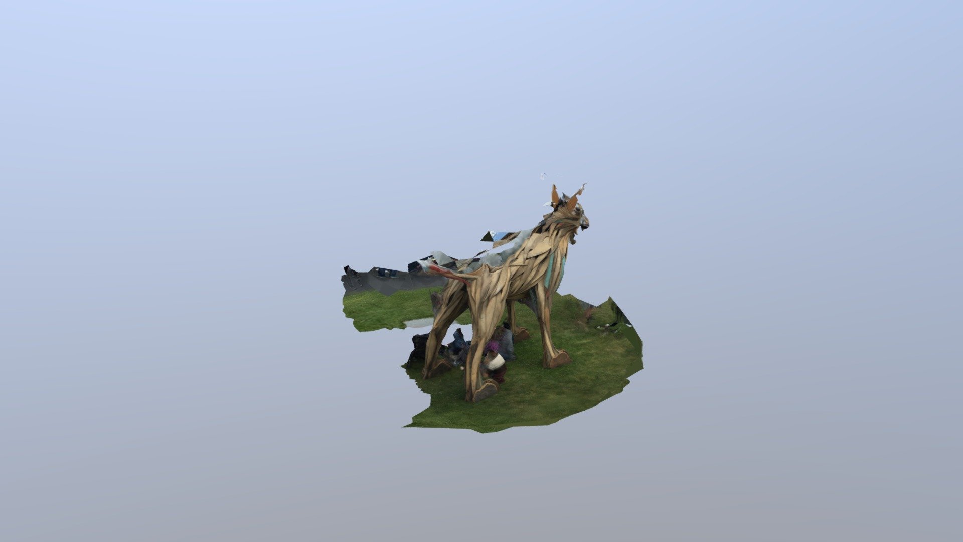 My beautiful 3D model from photos