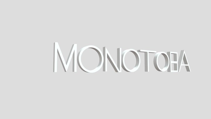 MONOTOBA3D 3D Model