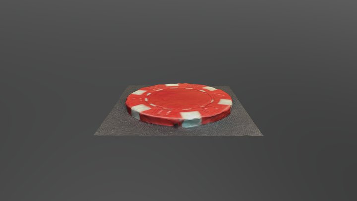 Poker Chip 3D Model