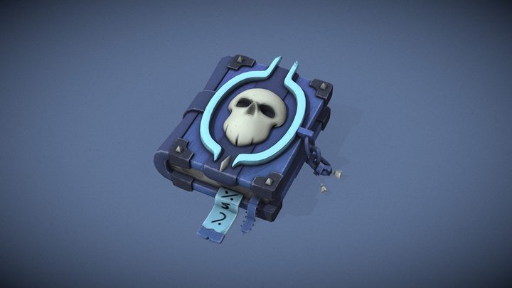 Book Stylized 3D Model
