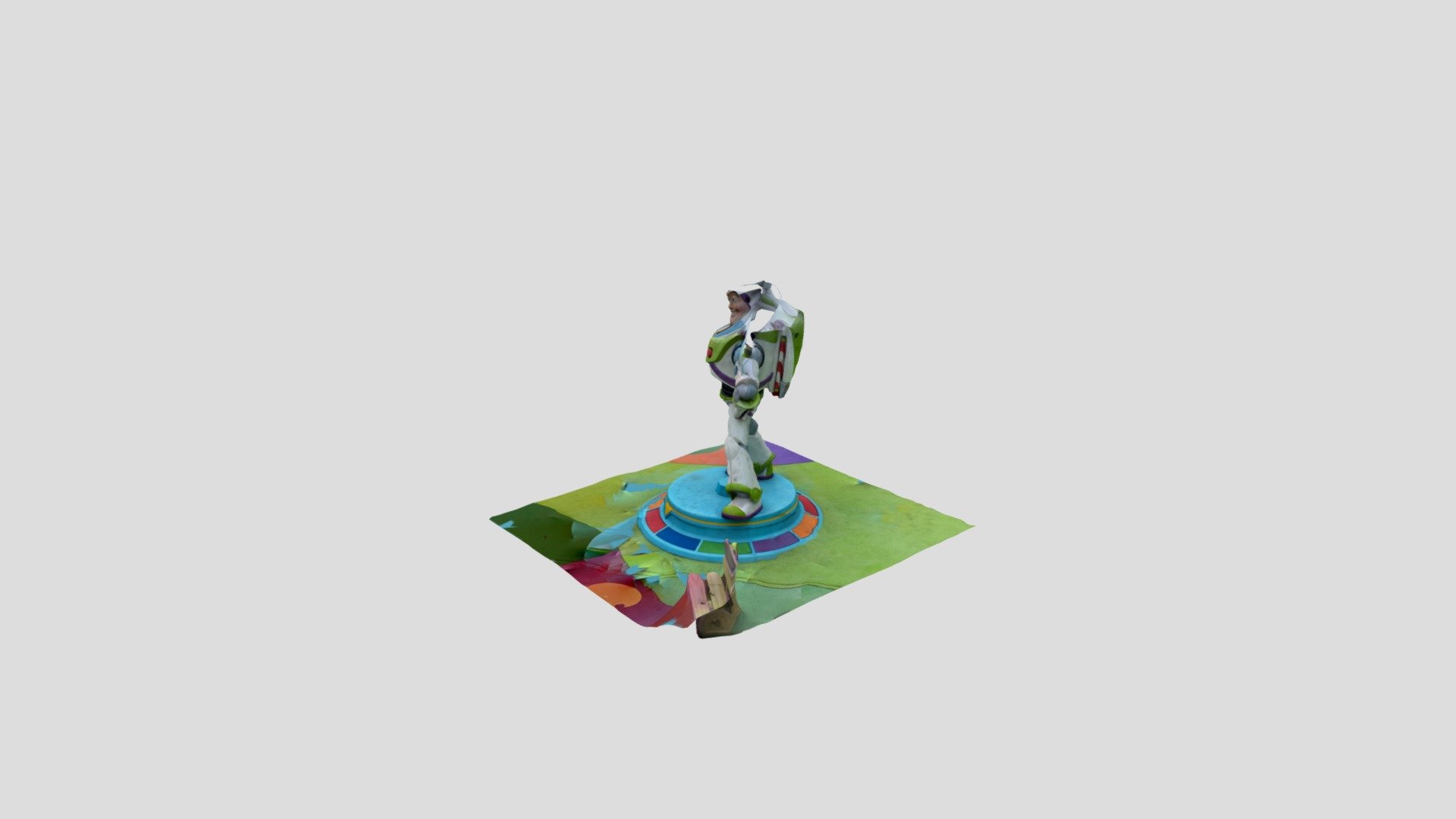 Buzz lightyear statue