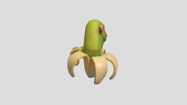 Chimpanzini Bananini 3D Model