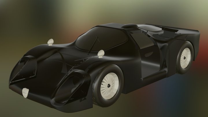 Racingcar 3D Model