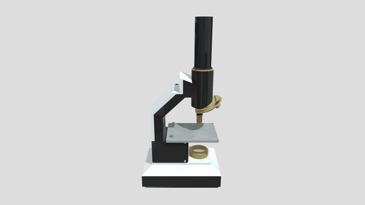 Microscope 3D Model