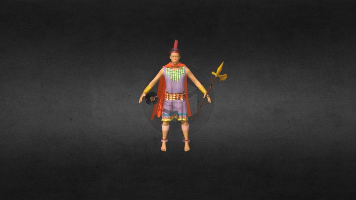 Man Inca 3D Model