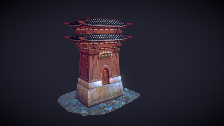 Temples 3D Model