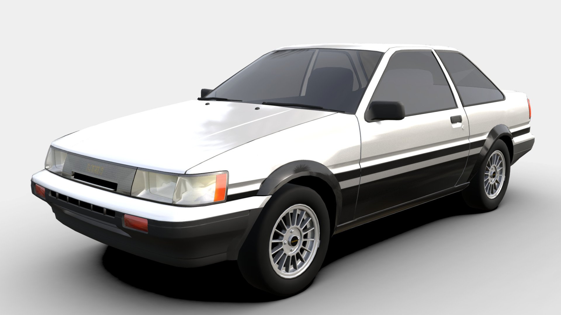 A sort of mishmash of stock Corolla AE86 parts, closest to resemabling a AP...