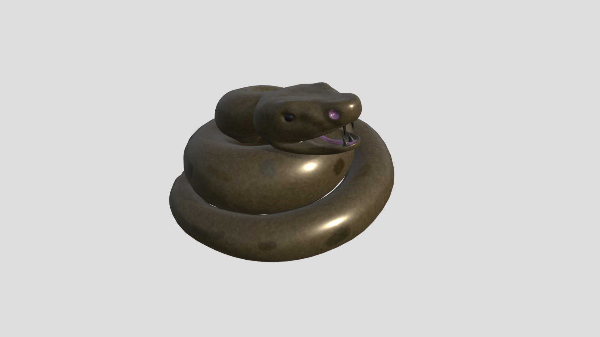 Snek Statue Completed