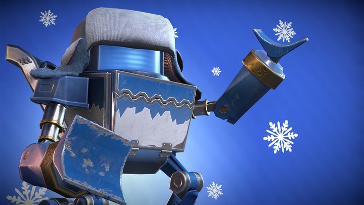 DAE Robuddy - Blizzy 3D Model