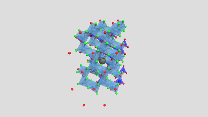 Kaolinite 3D Model