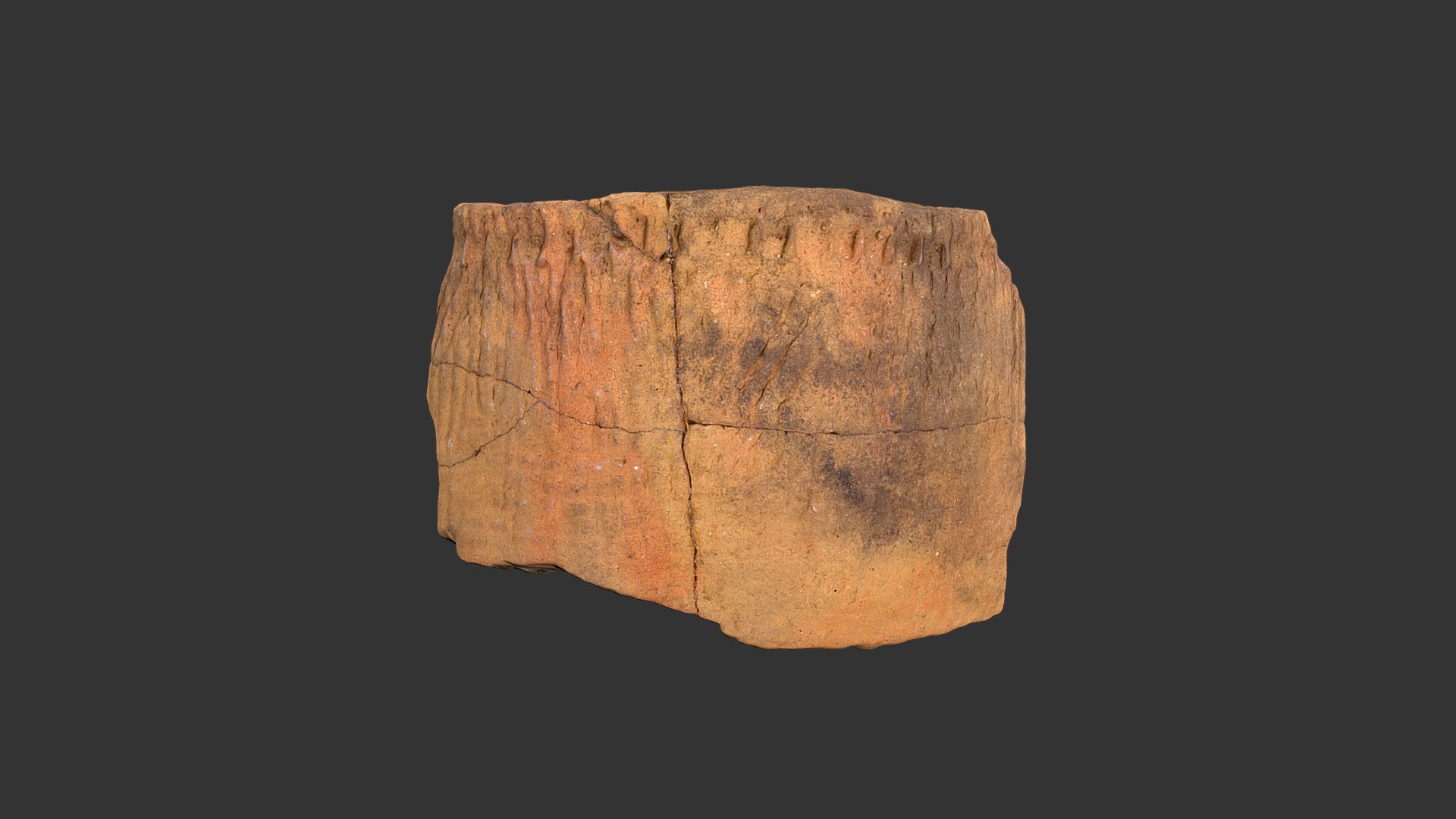 Uwharrie Cord Marked Jar (2137p168)