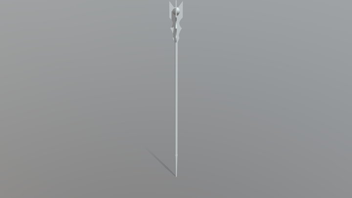 LOTR Saruman Staff 3D Model