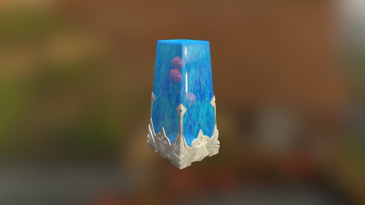 Warp Crystal 3D Model