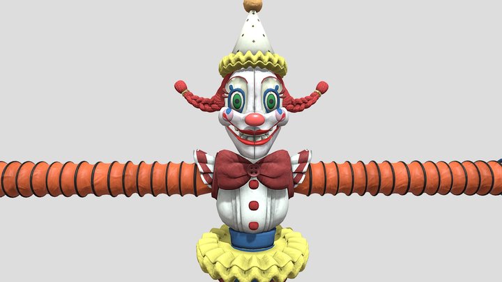FNAF SECRET OF THE MIMIC - JACKIE 3D Model