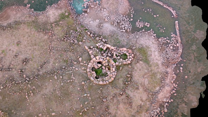 Nuraghe Sa Iddazza 3D Model
