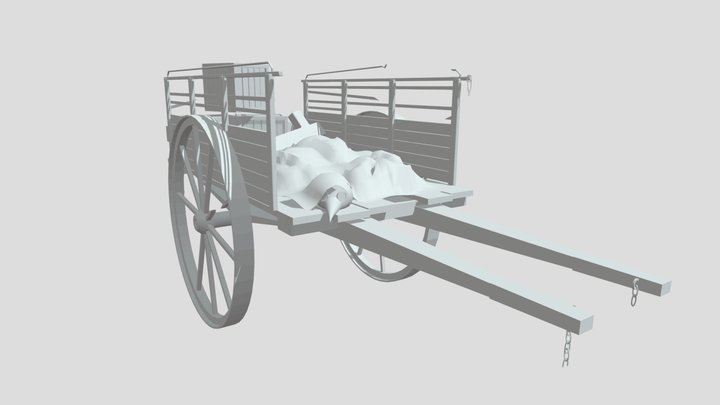 Cart model 3D Model