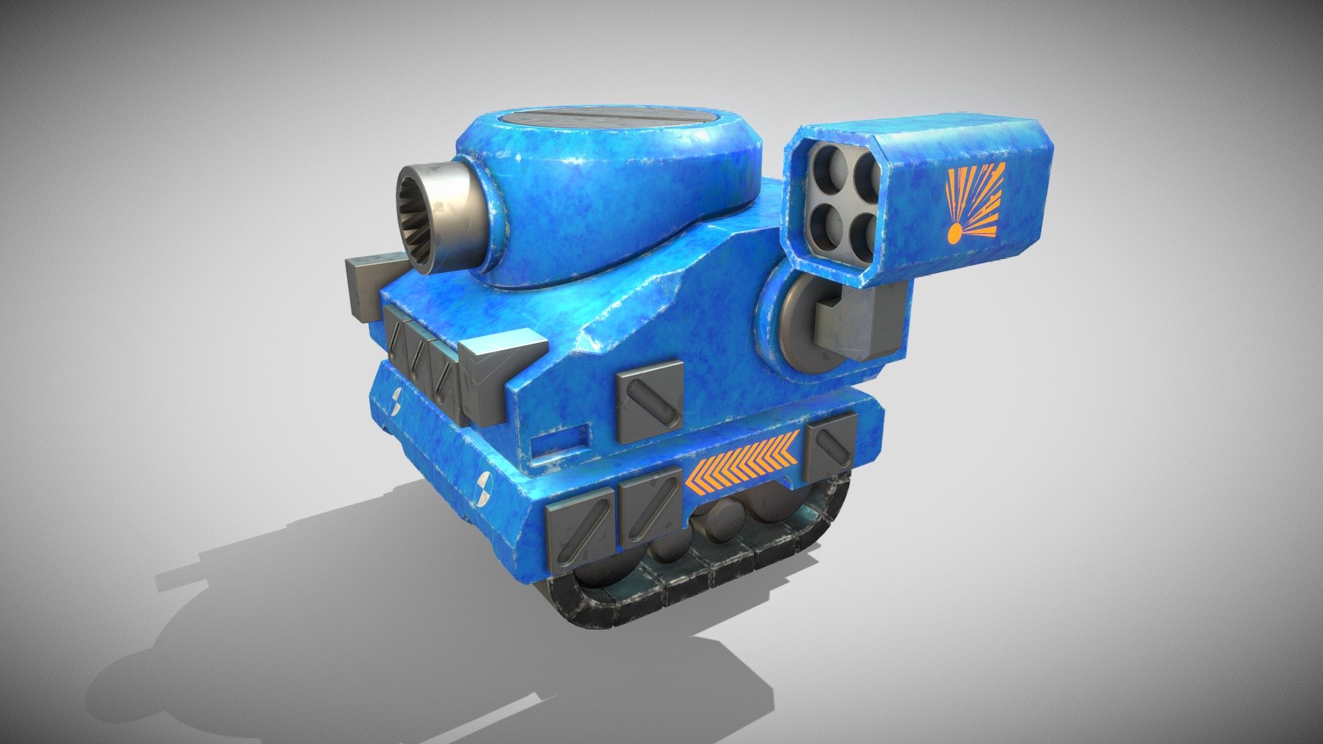 Mini Tank - 3D model by Tobias Schmid (@benkroft) [d34071f] - Sketchfab