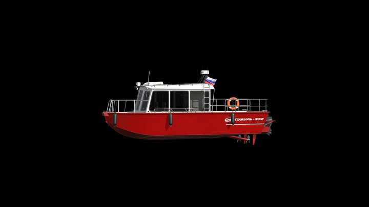 Сибирь-900 3D Model
