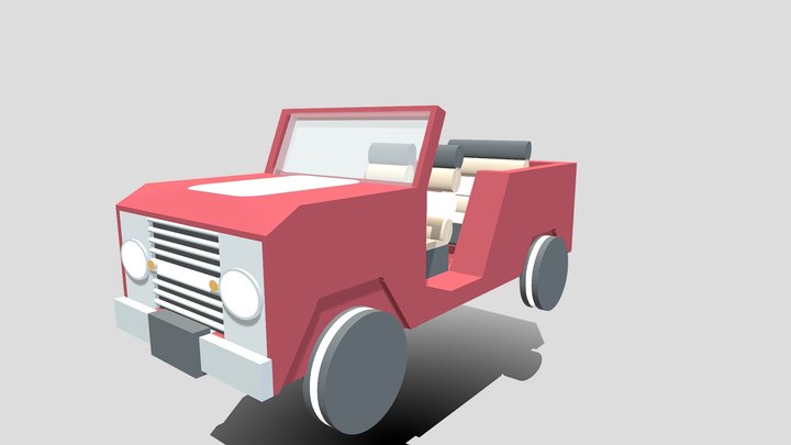 Own Customized 1966 Ford Bronco Roadster 3D Model