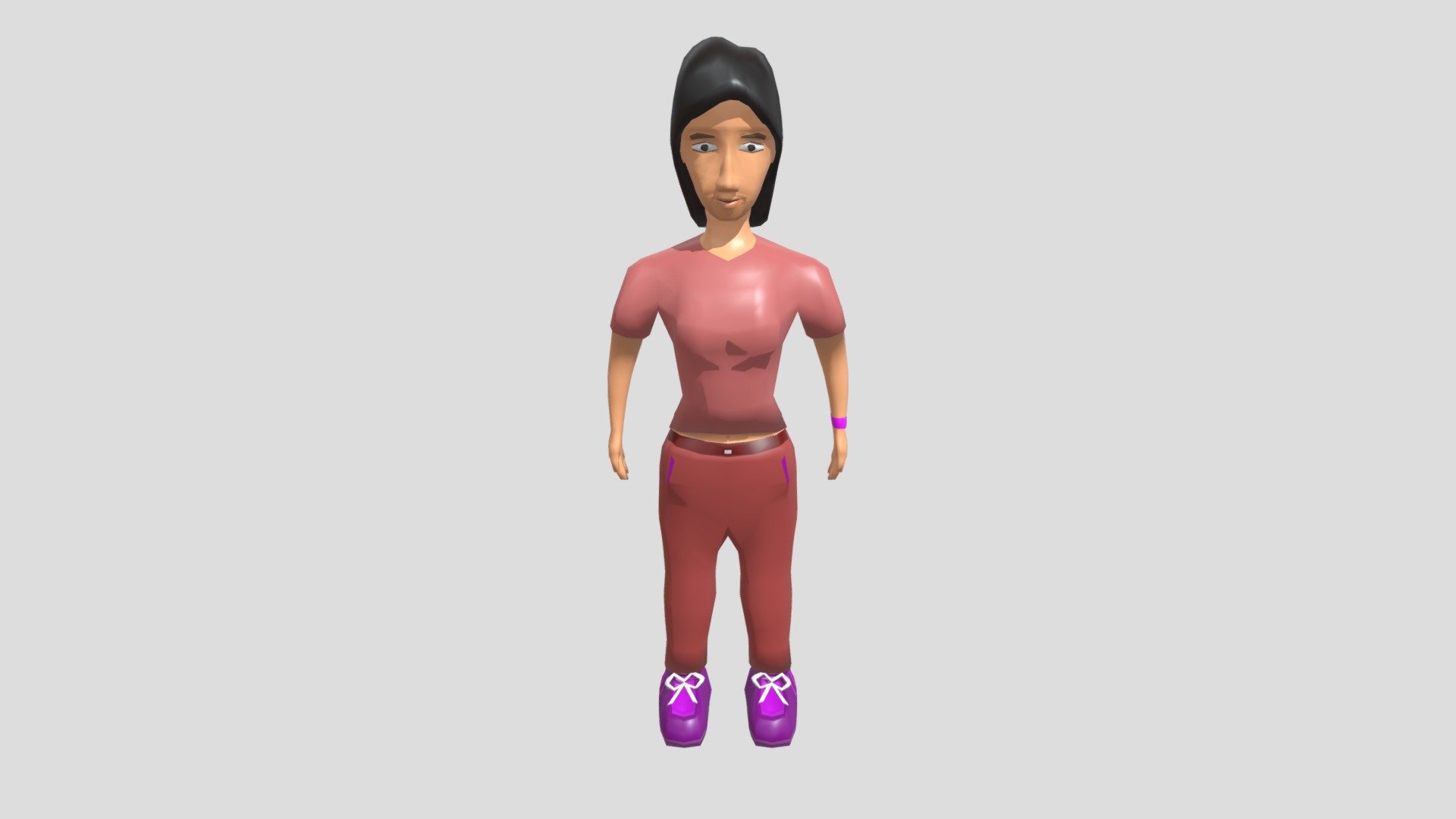 Sporty girl