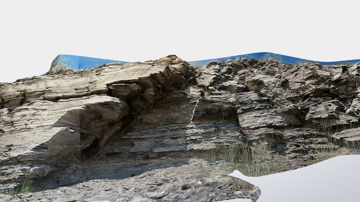 Right Side Outcrop - US36 across from Neva Rd 3D Model