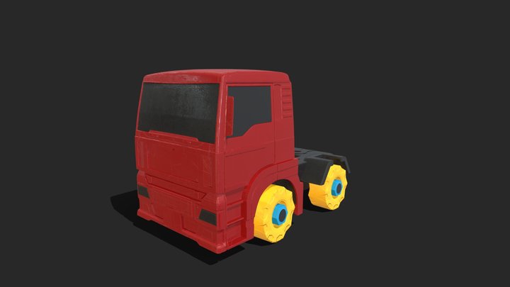 ToyTruck 3D Model