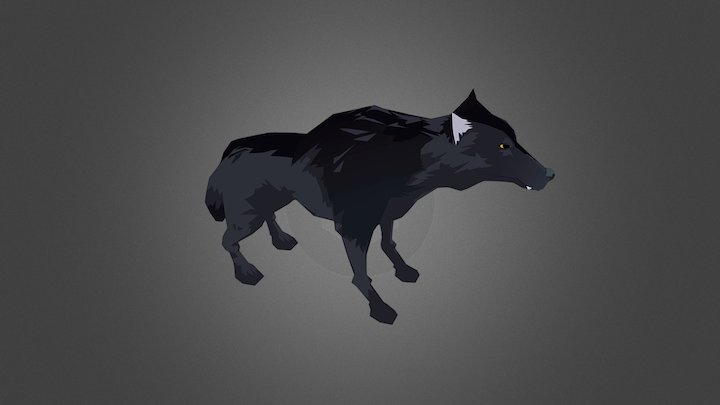 Wolf 3D Model