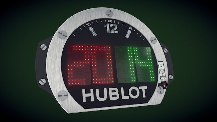 Hublot Substitution Board 3D Model