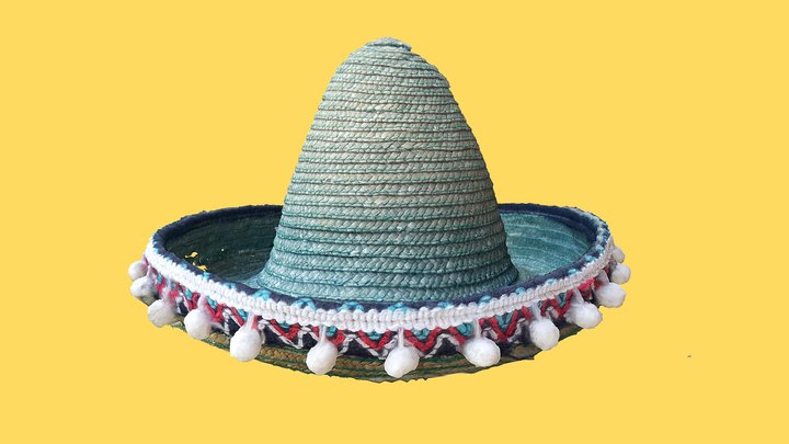 Mexican hat 3D Model