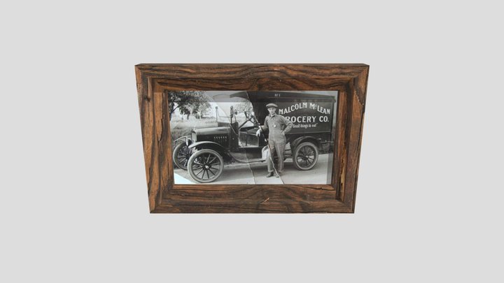 SketchFab Model Test Picture Frame 3D Model
