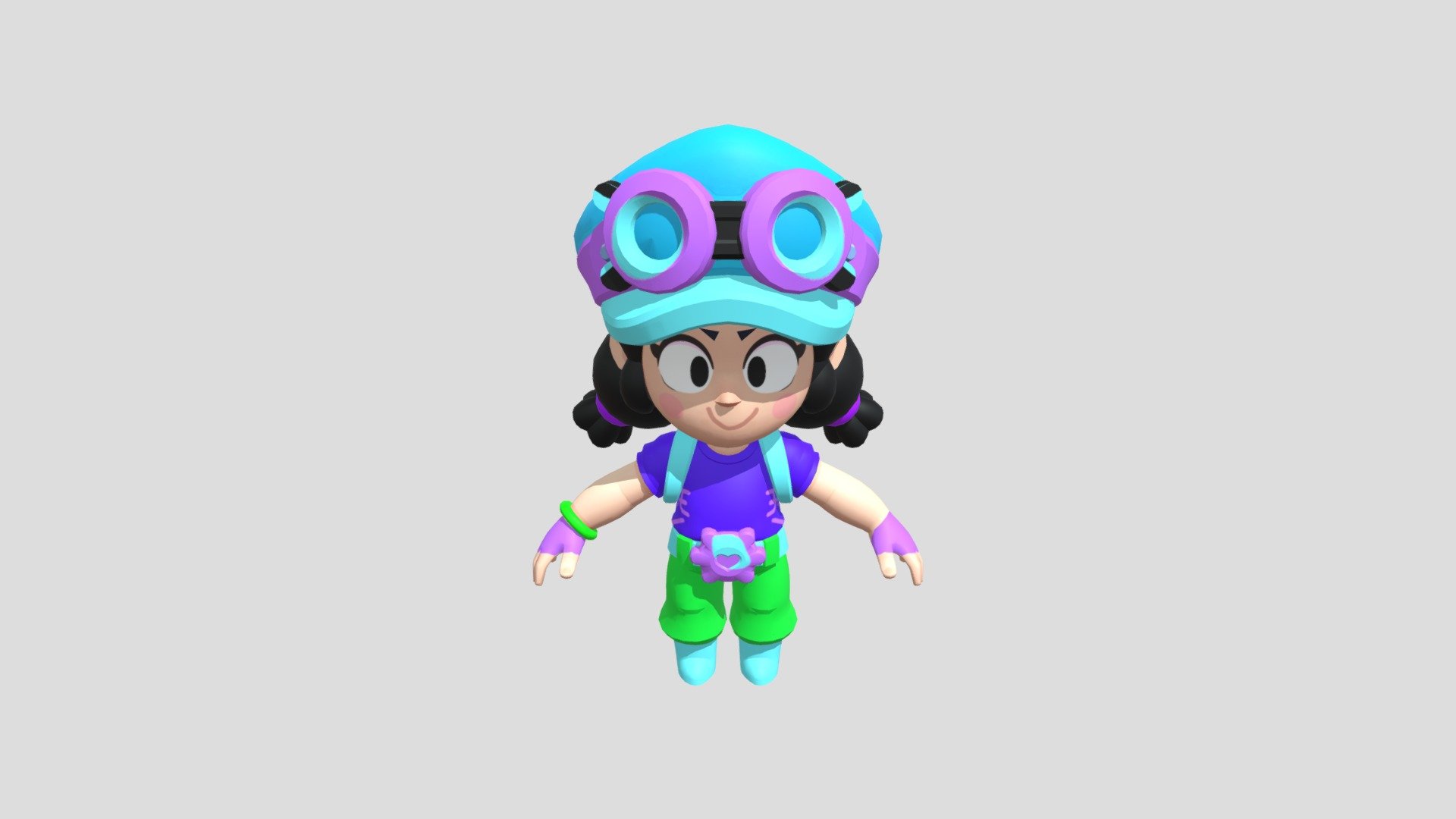 Brawl Stars Spike And Jessie, HD Png Download , Transparent Png