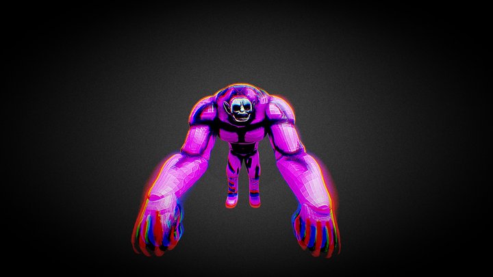 Fixed texture stricken tinky (pillar chase 2) 3D Model